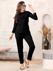 plain night suit premium fabric for girls and woman